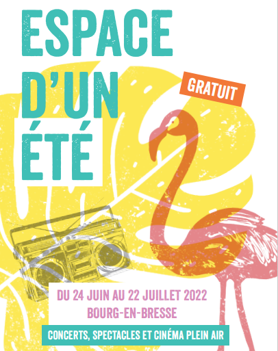 Espace d’un Été à Bourg : spectacles, concerts et cinéma plein air gratuits du 24 juin au 22 juillet