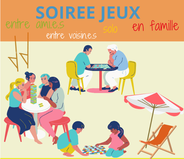 Soirée Jeux à Etrez à partir du vendredi 9 septembre à 18h