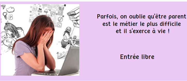 Conférence sur le Burn-out parental le 02 décembre à Bourg en bresse