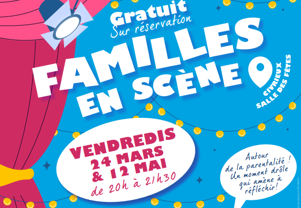 Théâtre Forum « Familles en scène » bientôt à Reyrieux