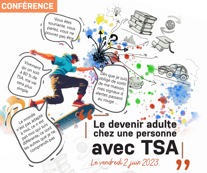 Conférence -Troubles du Spectre Autistique : le passage de l’adolescence à l’âge adulte- 02 juin