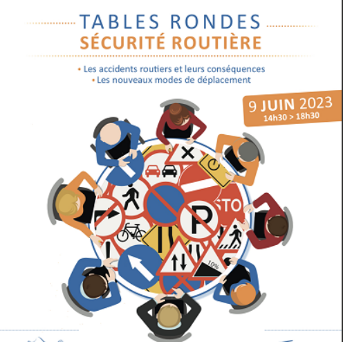 Tables rondes Sécurité Routière le 09 juin 2023 à Bourg