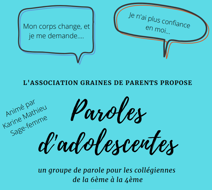 Un groupe de paroles pour les collégiennes à Simandre sur Suran